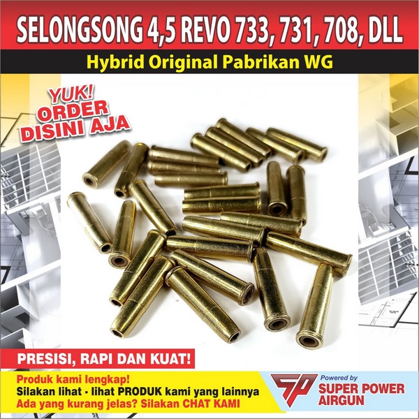 Selongsong Hybrid Ori Revol 4,5 type 733, 731, 708, dll