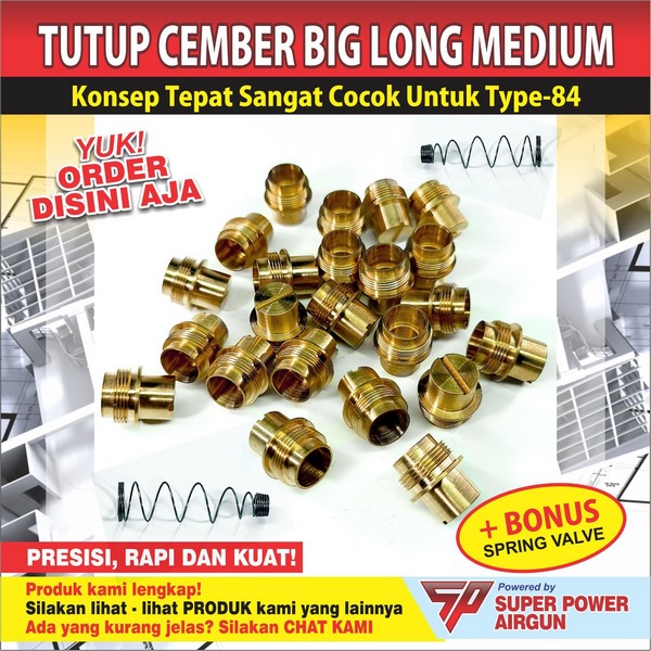 Tutup Chamber Big long medium khusus M84