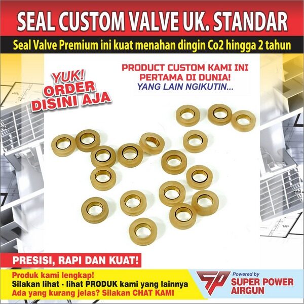 022 Seal custom Valve ukuran standar Glock G19, G22, G19X, M9A1, WG321, WG323 M84 (Copy) Seal Custom Valve Ukuran Standar Glock G19, G22, G19X, M9A1, WG321, WG323 M84